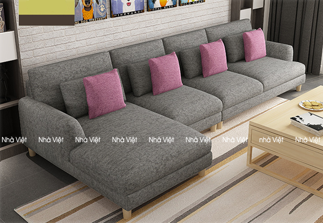 Ghế sofa gia đình bọc vải Sofa gia đình mã 803