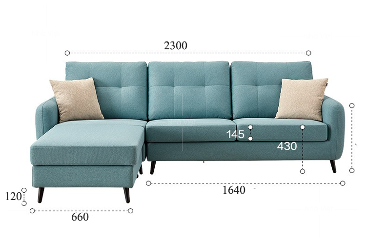 Sofa gia đình bọc vải G708