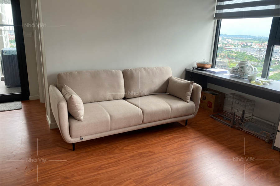 Bàn giao sofa văng bọc vải nhà anh Sơn - Toà i5, Vinhomes Smart City - Tây Mỗ - Hà Nội