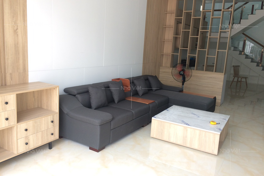 Khám phá bộ sofa góc, bàn trà gia đình chị Trà My - Huyện Lập Thạch - Tỉnh Vĩnh Phúc