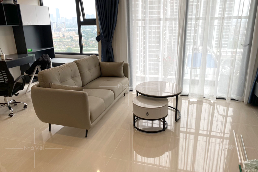 Bàn giao thực tế sofa và bàn trà nhà chị Hiền - Toà GS2 Vinhomes Smart City - Tây Mỗ - Hà Nội
