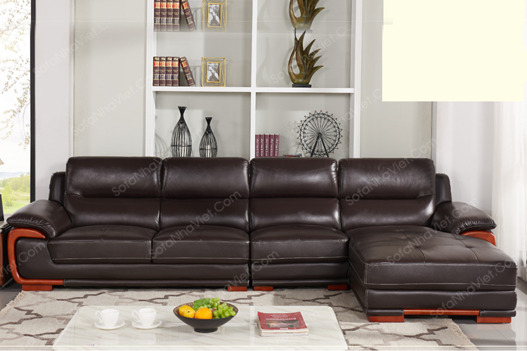 Bàn ghế sofa góc giá rẻ hiện đại Sofa góc mã 107