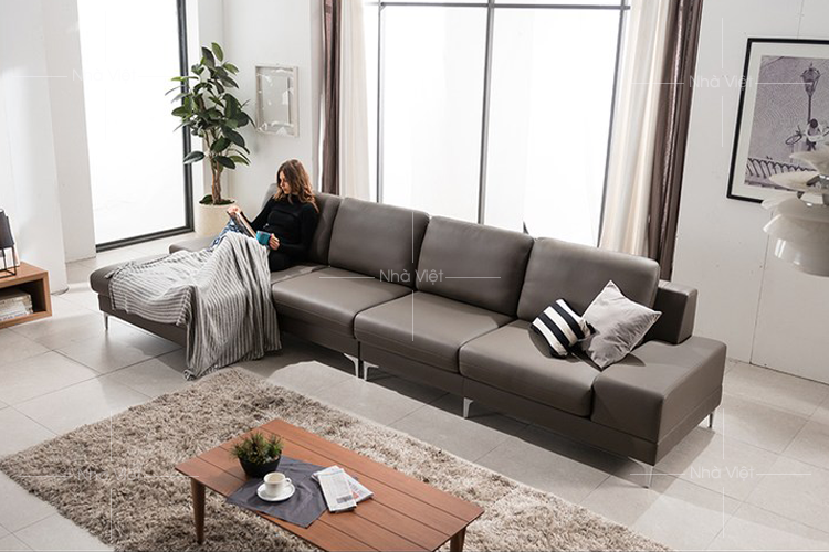 Sofa góc phòng khách rộng GL05