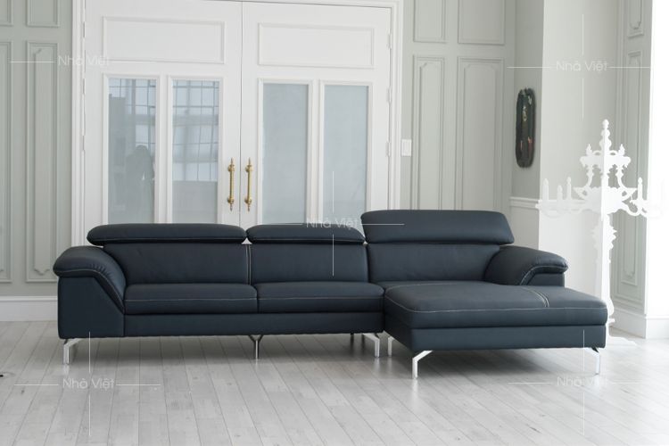 Bí quyết chọn sofa góc phòng khách không bao giờ lỗi mốt Sofa góc mã 068