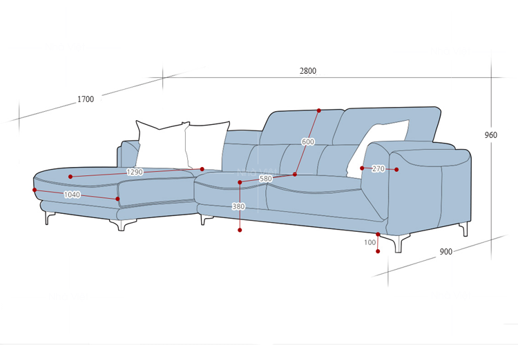 Sofa góc mã 069