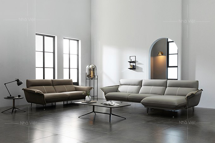 Sofa góc vải mã 09