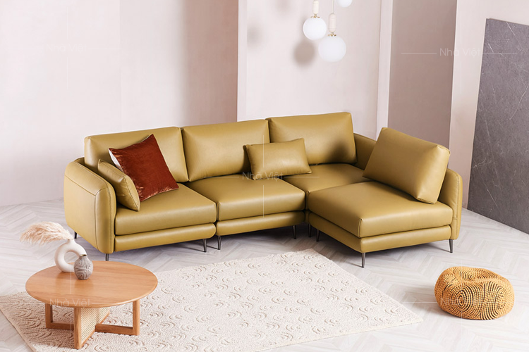 Sofa góc tay mỏng GL17