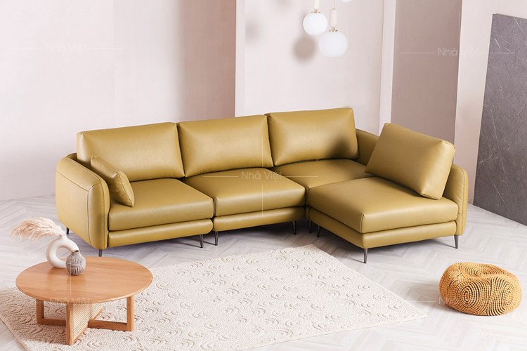 Sofa góc tay mỏng GL17