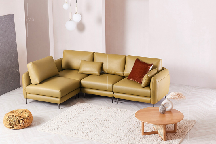 Sofa góc tay mỏng GL17