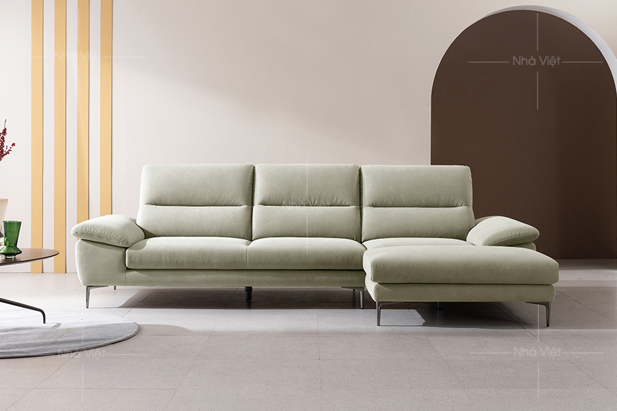 Sofa góc đẹp bọc vải GL53