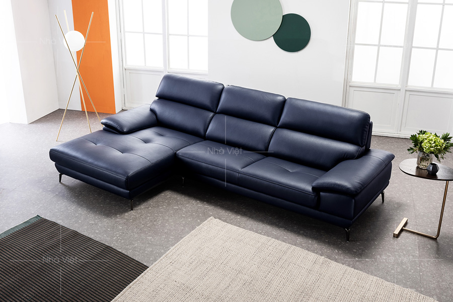 Sofa góc da Nhật Bản GL49