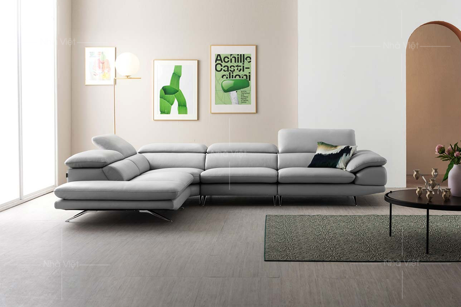 Sofa góc phòng khách rộng GL45