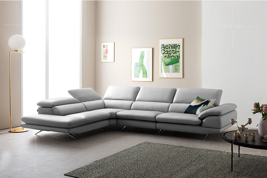 Sofa góc phòng khách rộng GL45