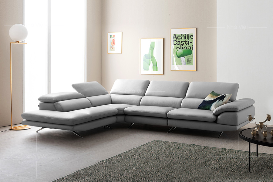 Sofa góc phòng khách rộng GL45