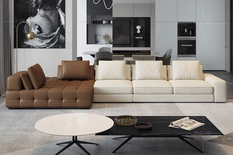 Sofa góc Minoti phong cách Ý GL60