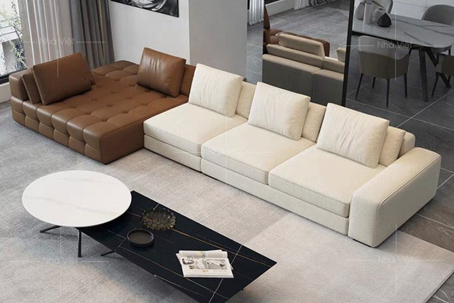 Sofa góc Minoti phong cách Ý GL60
