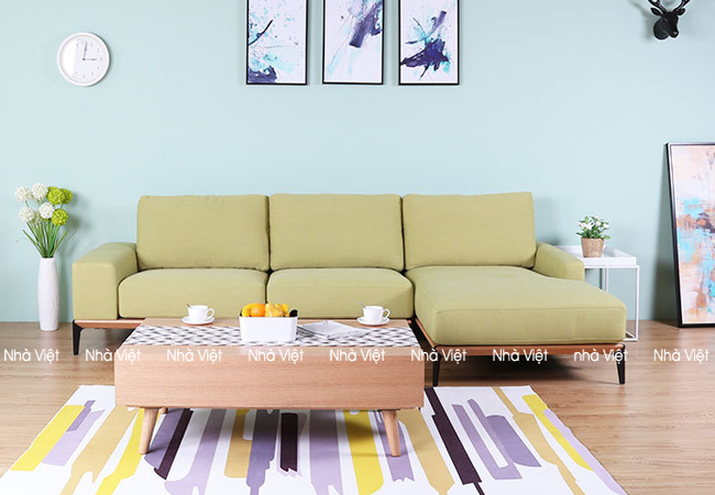 Mua ghế sofa góc đẹp tại Hà Nội ở đâu uy tín có bảo hành Sofa góc mã 223