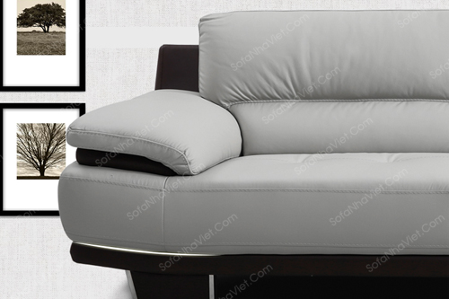 Sofa góc kích thước nhỏ bọc da Sofa góc mã 066