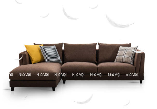 Ghế sofa nỉ cao cấp tạo cảm giác thoải mái khi dùng Sofa nỉ 0106