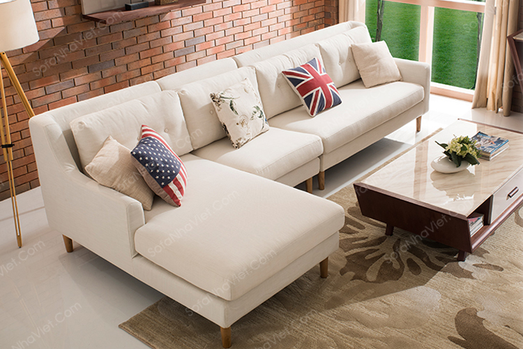 Sofa nỉ cao cấp xu hướng năm 2017 Sofa ni mã 62