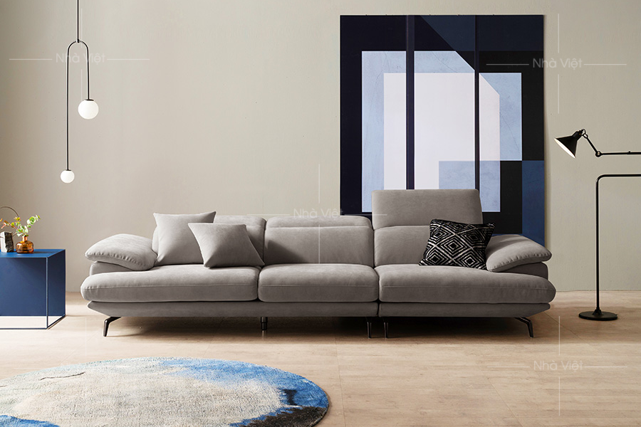 Sofa nỉ thiết kế hiện đại ND26