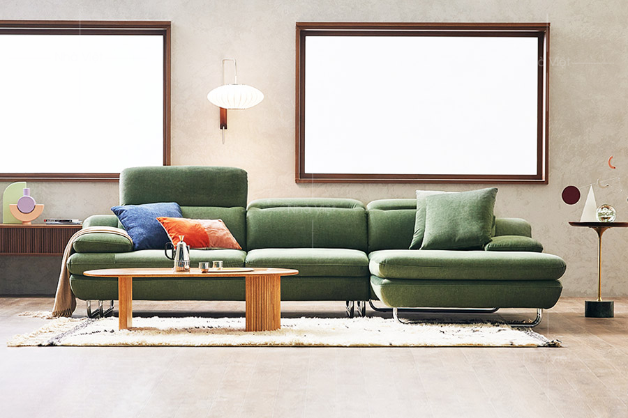 Sofa nỉ chung cư hiện đại N32