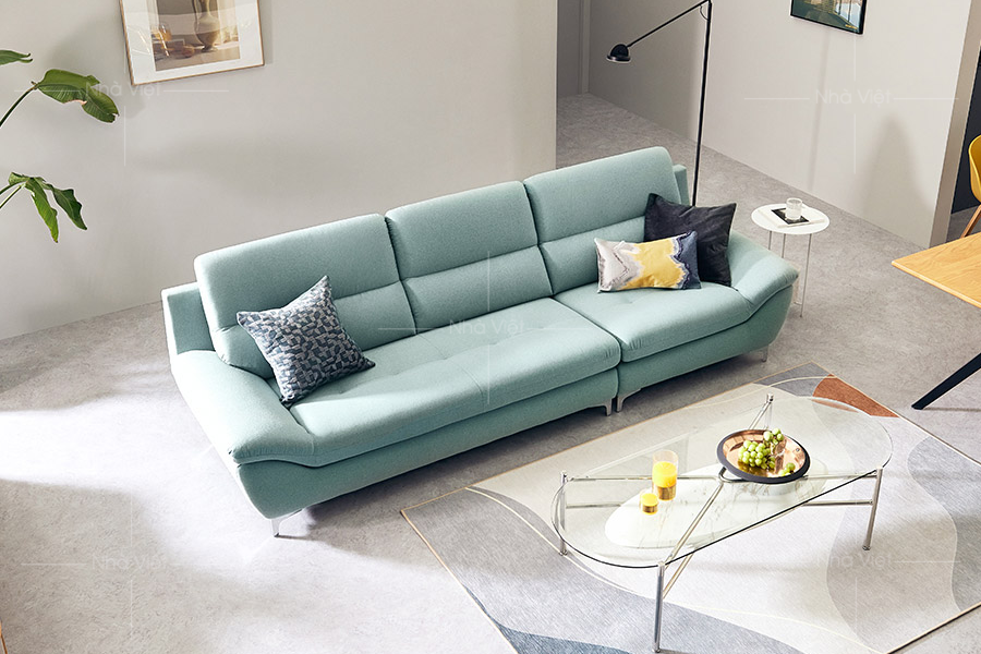 Sofa nỉ phòng khách hiện đại N28
