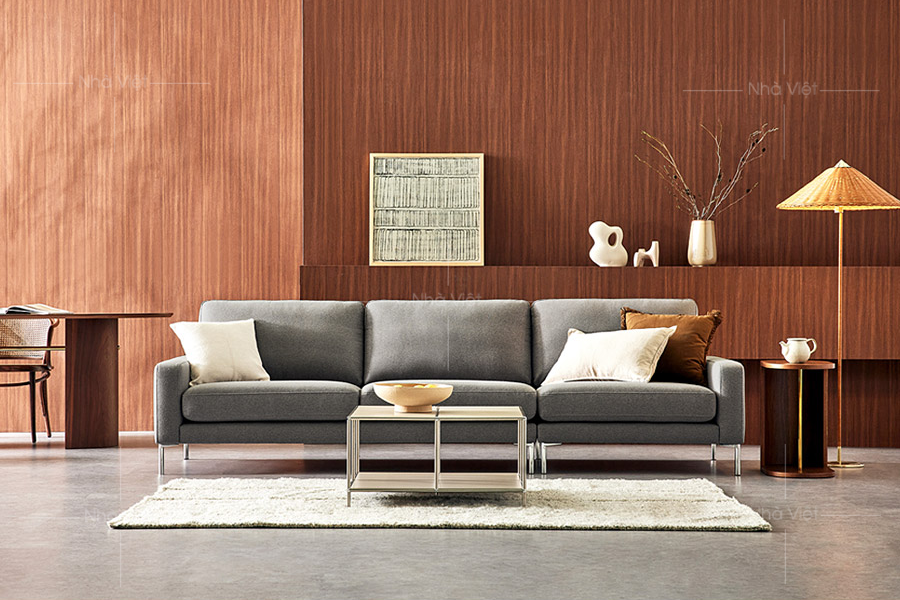 Sofa nỉ phòng khách nhỏ N060