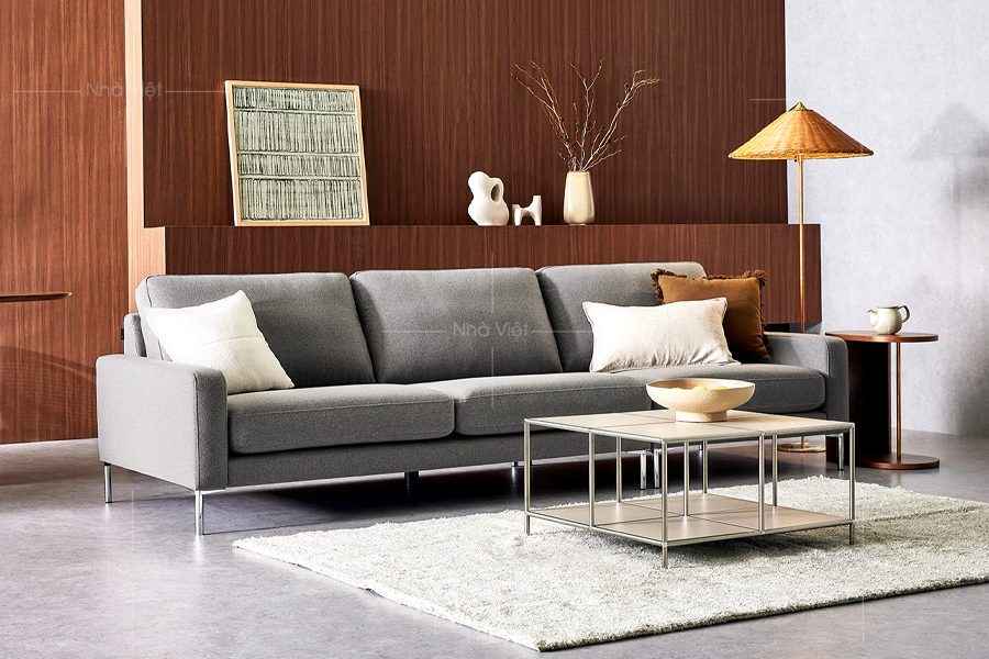 Sofa nỉ phòng khách nhỏ N060