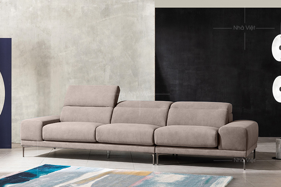 Sofa nỉ 3 chỗ ngồi N058