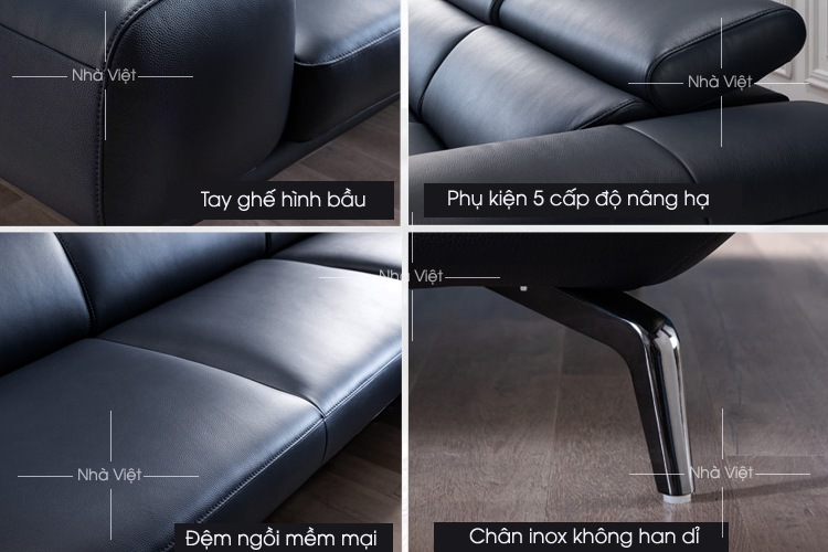 Mẫu sofa đẹp hiện đại mã 106