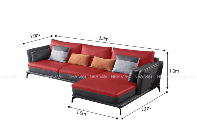 Bộ ghế sô pha phòng khách đẹp với gam màu đen ghi Sofa phòng khách mã 143