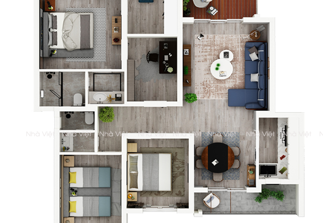 Mẫu sofa phòng khách mới kết hợp với tay gỗ tạo điểm nhấn Sofa phòng khách tay gỗ mã 144