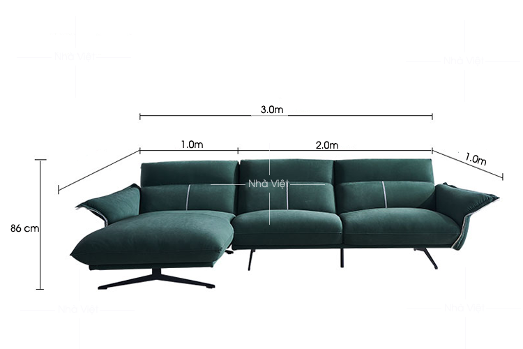 Sofa phòng khách nhập khẩu mã 147