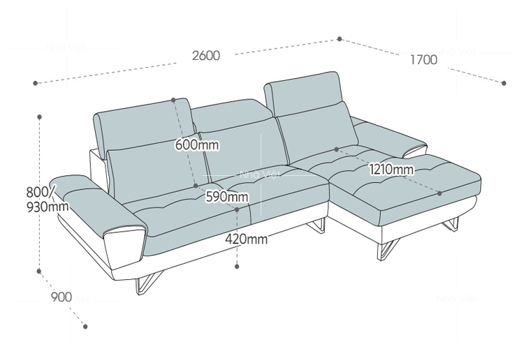 Ghế sofa phòng khách mã 152D