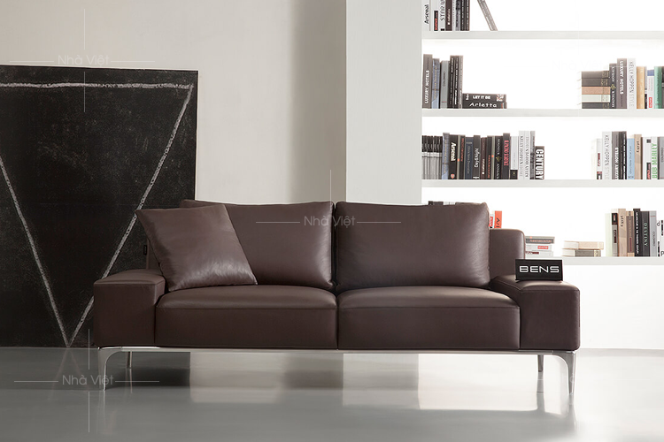 Bộ bàn ghế sofa phòng khách hai chỗ ngồi kích thước nhỏ Sofa phòng khách mã 45