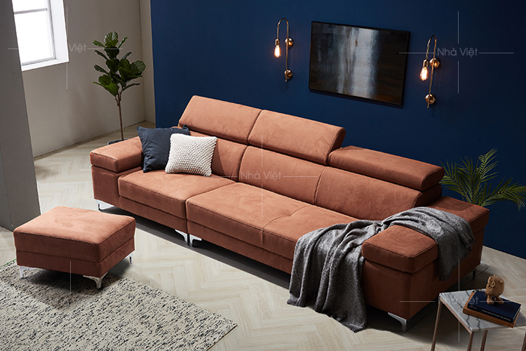 Mua ghế sofa phòng khách bọc vải ở đâu chất lượng tốt Sofa phòng khách mã 32