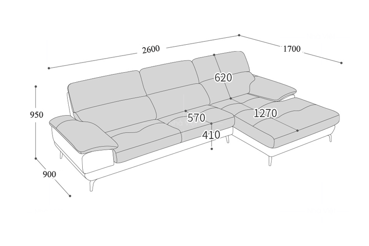 Sofa phòng khách hiện đại PK-50A