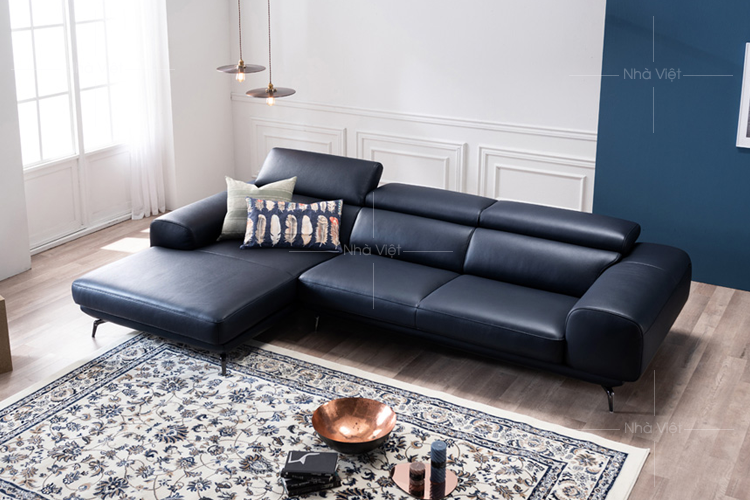 Sofa phòng khách có tựa đầu Lemas A35