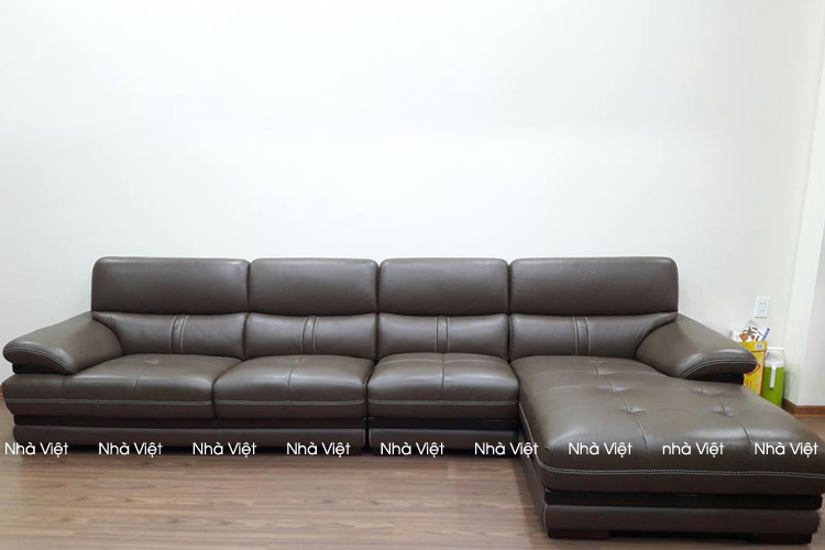 Bàn giao sofa phòng khách cấp nhà anh long Sofa phòng khách mã 117