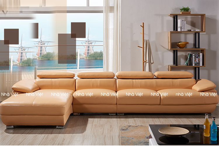 Sopha phong khach da that Sofa phòng khách mã 118