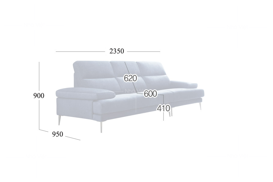 Sofa phòng khách nhỏ P54