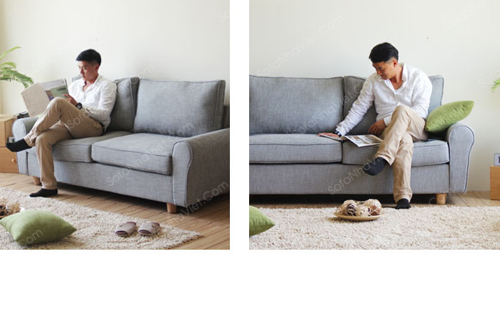 Sofa phòng ngủ mẫu mới thiết kế dạng văng dài Sofa phòng ngủ mã 06