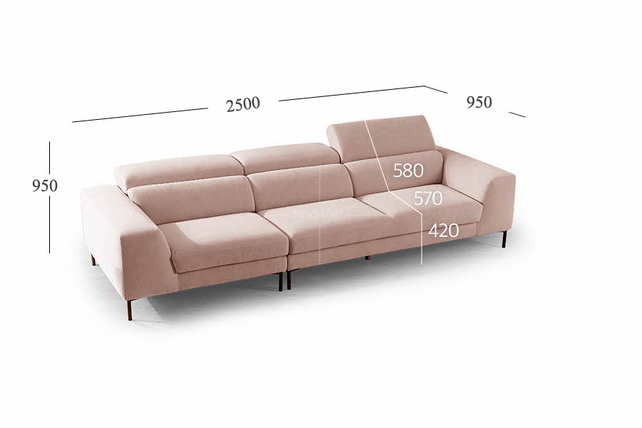 Sofa vải cao cấp V15