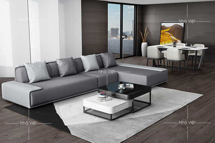 Sofa đẹp bọc vải cao cấp mã 110