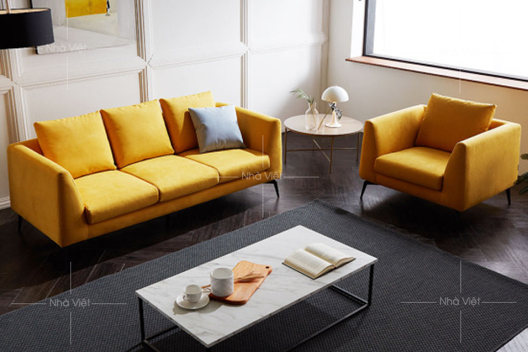 Những điều cần biết về sofa vải hai ghế Sofa vải mã 300