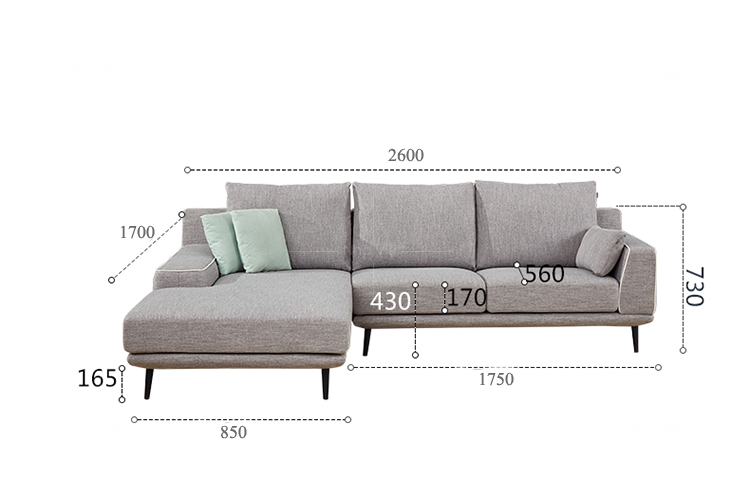 Sofa vải mã 078