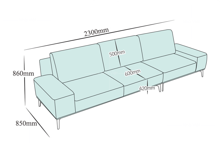 Sofa vải mã 317