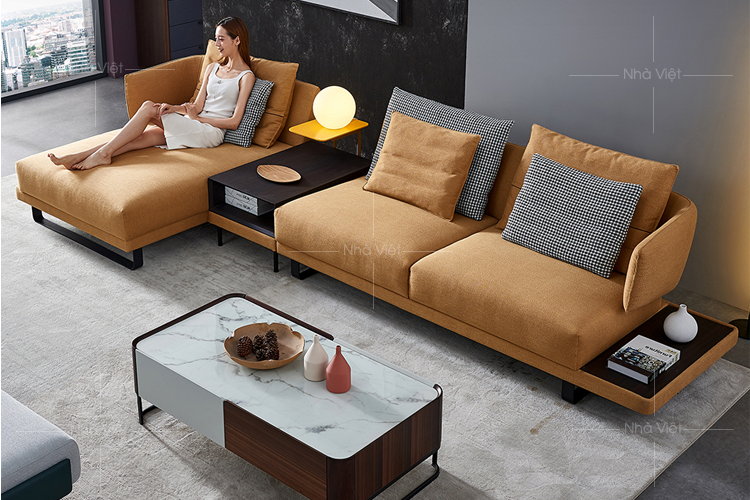 Sofa vải nhà nhỏ VG-09