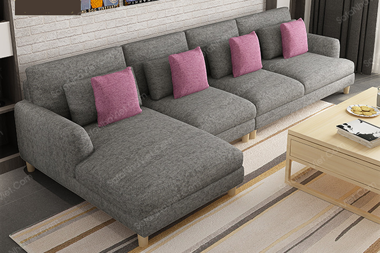 Ghế sofa vải bố nhập khẩu giá rẻ Sofa vải mã 315
